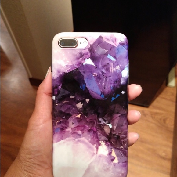 🦄 Beautiful Purple Marble iPhone Case Screen pr💘 - Picture 2 of 7